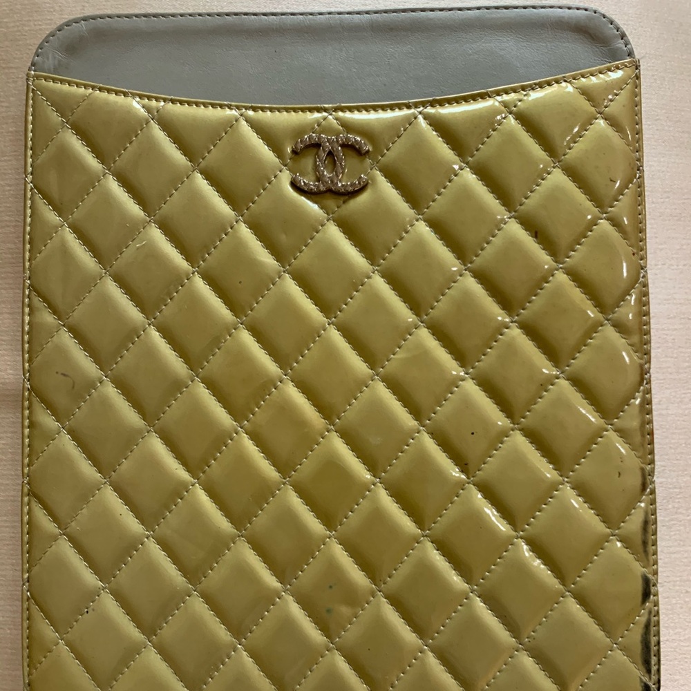 Authentic Chanel IPad Cover